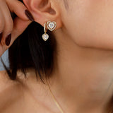- The Lovely Moissanite Earrings -