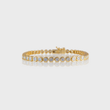 - The Signature Moissanite Bracelet -