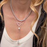 - The Infinity Moissanite Necklace -