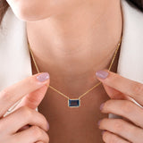 - The Fine London Blue Necklace -