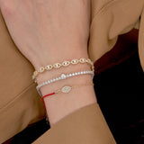- The Eternity Moissanite Bracelet -