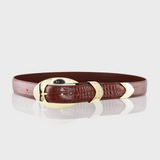 - The Final Touch Belt BURGUNDY -