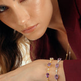 - The Soleil Amethyst Bracelet -