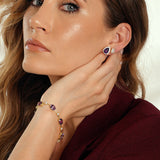 - The Soleil Amethyst Bracelet -