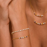 - The Golden Hour Gemstones Bracelet -