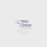 - The Glamour Moissanite Ring -