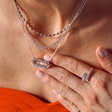 - The Mirage Moissanite Necklace -