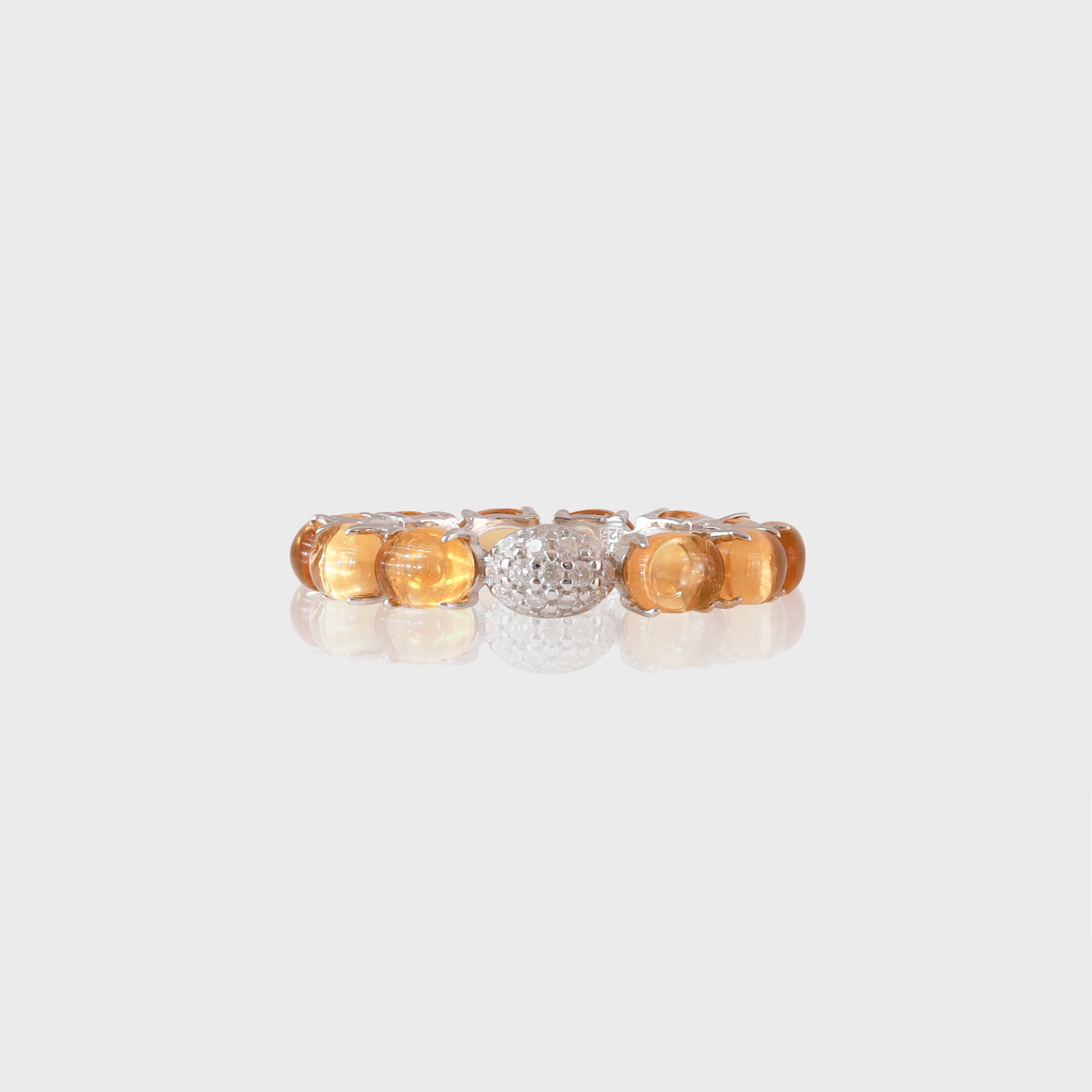 - The Dainty Citrine Ring -