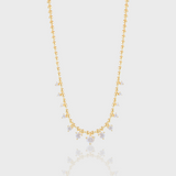 - The Glimmer Moissanite Necklace -