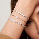 - The Legacy Moissanite Bracelet -