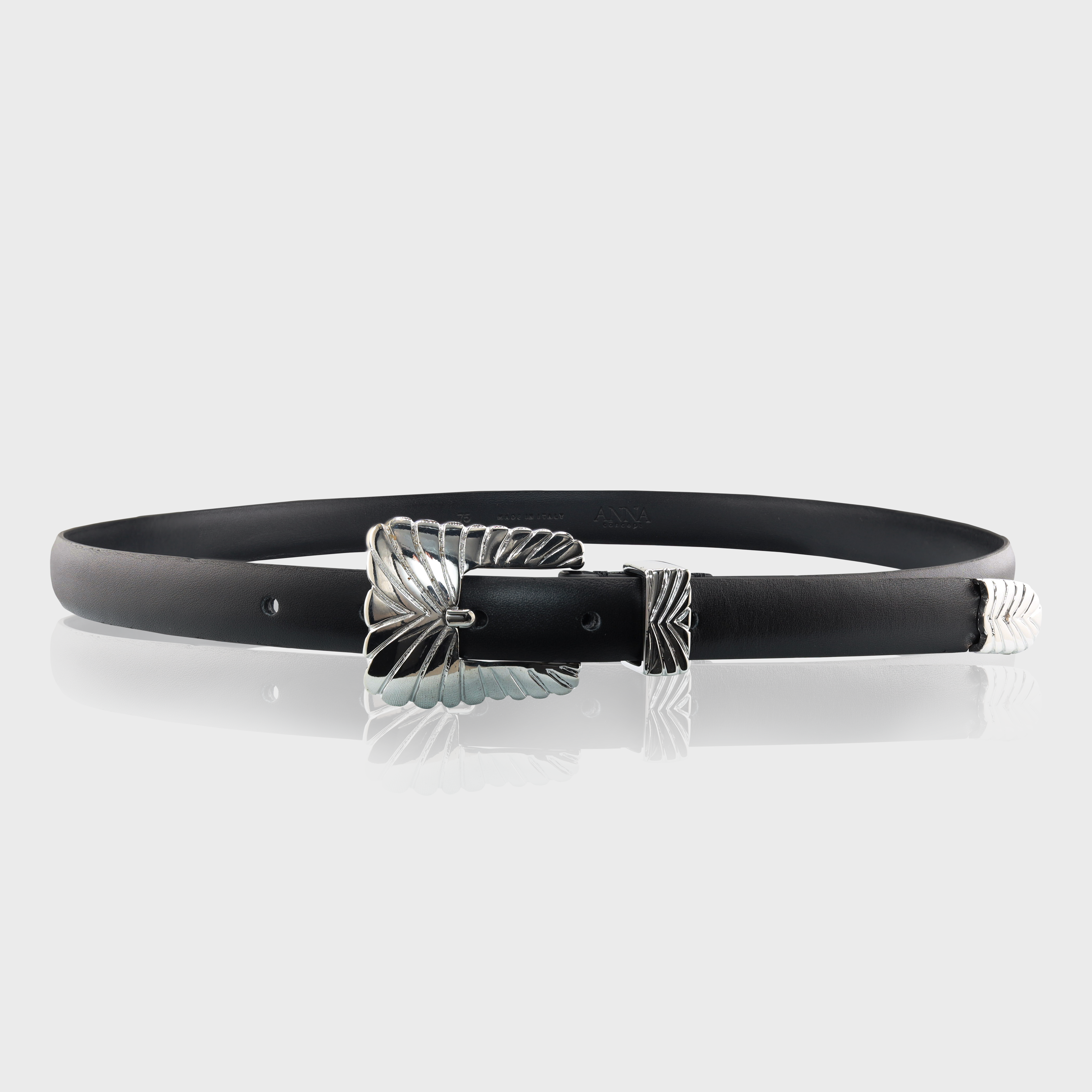 - The Texas Belt in Black -