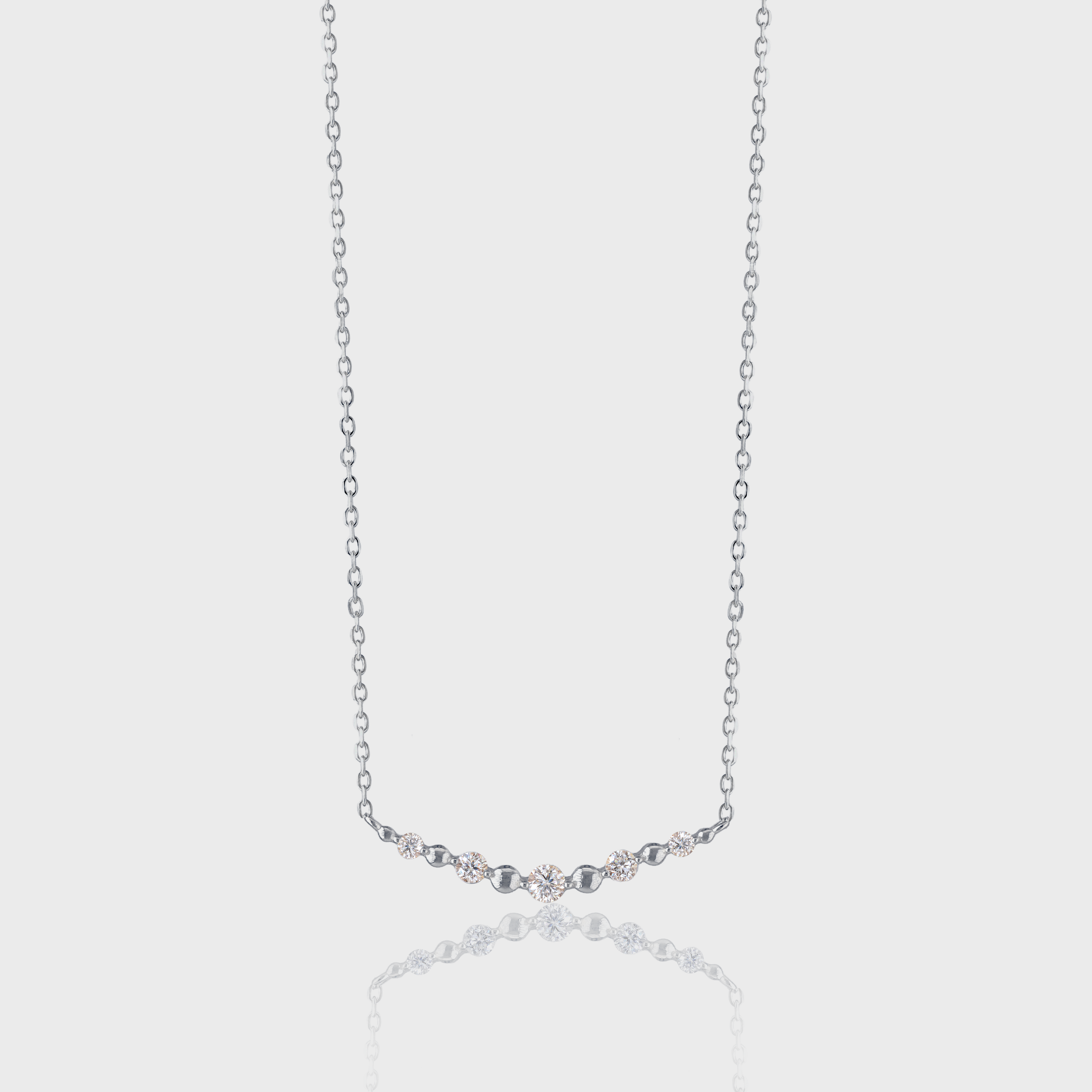 - The Blossom Moissanite Necklace -