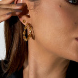 - The Basic 5mm Citrine Earrings -