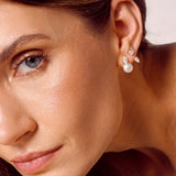 - The Graceful Moissanite Earrings -