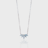 - The Allure Blue Topaz Necklace -