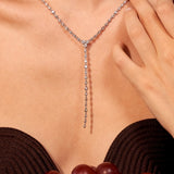 - The Monaco Moissanite Necklace -