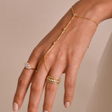 - The Marquise Moissanite Band -