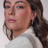 - The Petit Wisteria Moissanite Earrings -