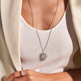 - The Solstice Moissanite Necklace -