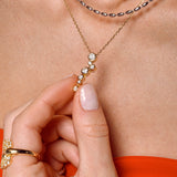 - The Grace Moissanite Necklace -