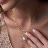 - The Madonna Gemstones Necklace -