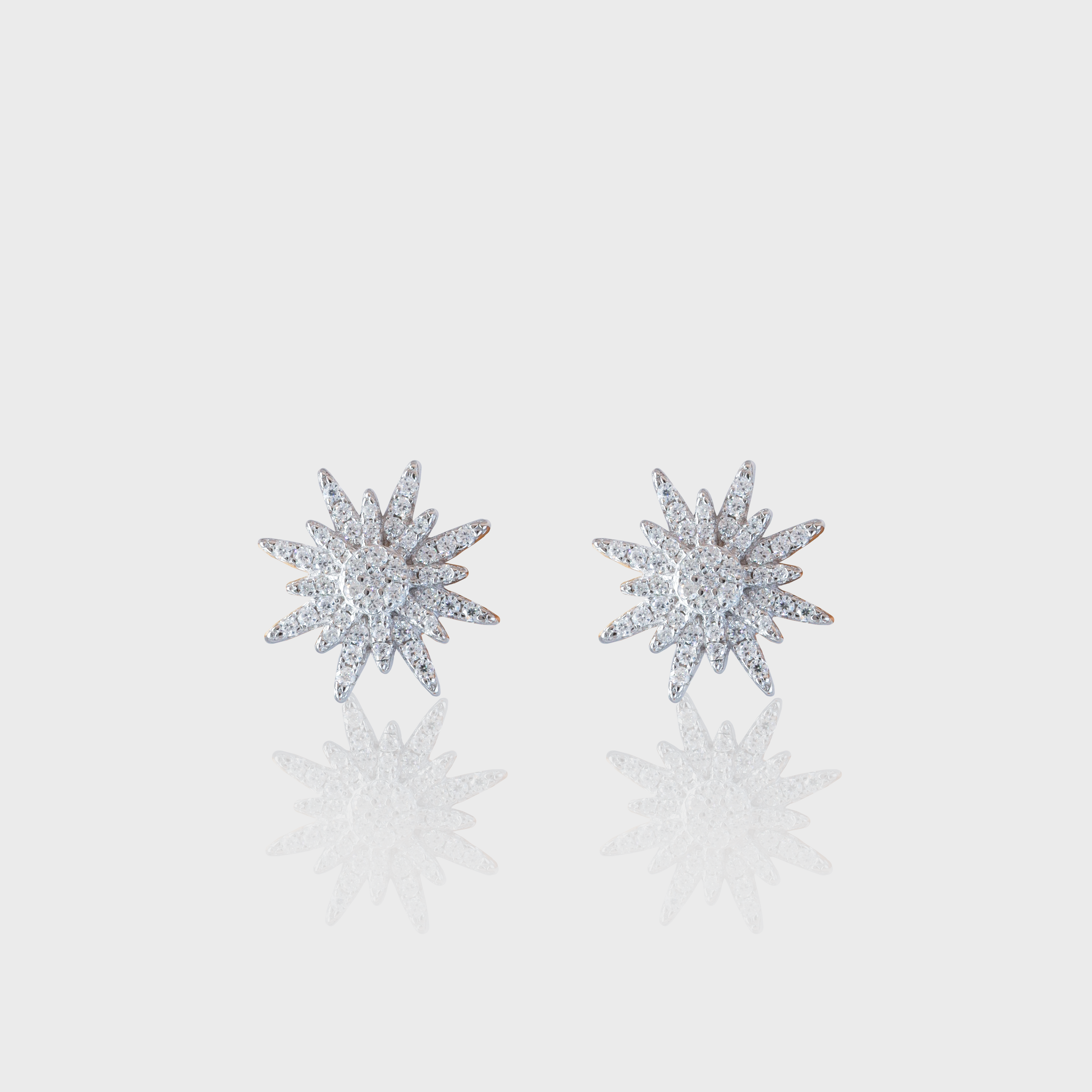 - The Nova Moissanite Earrings -