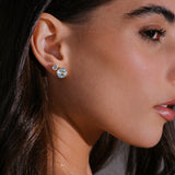 - The Basic 5mm Blue Topaz Earrings -