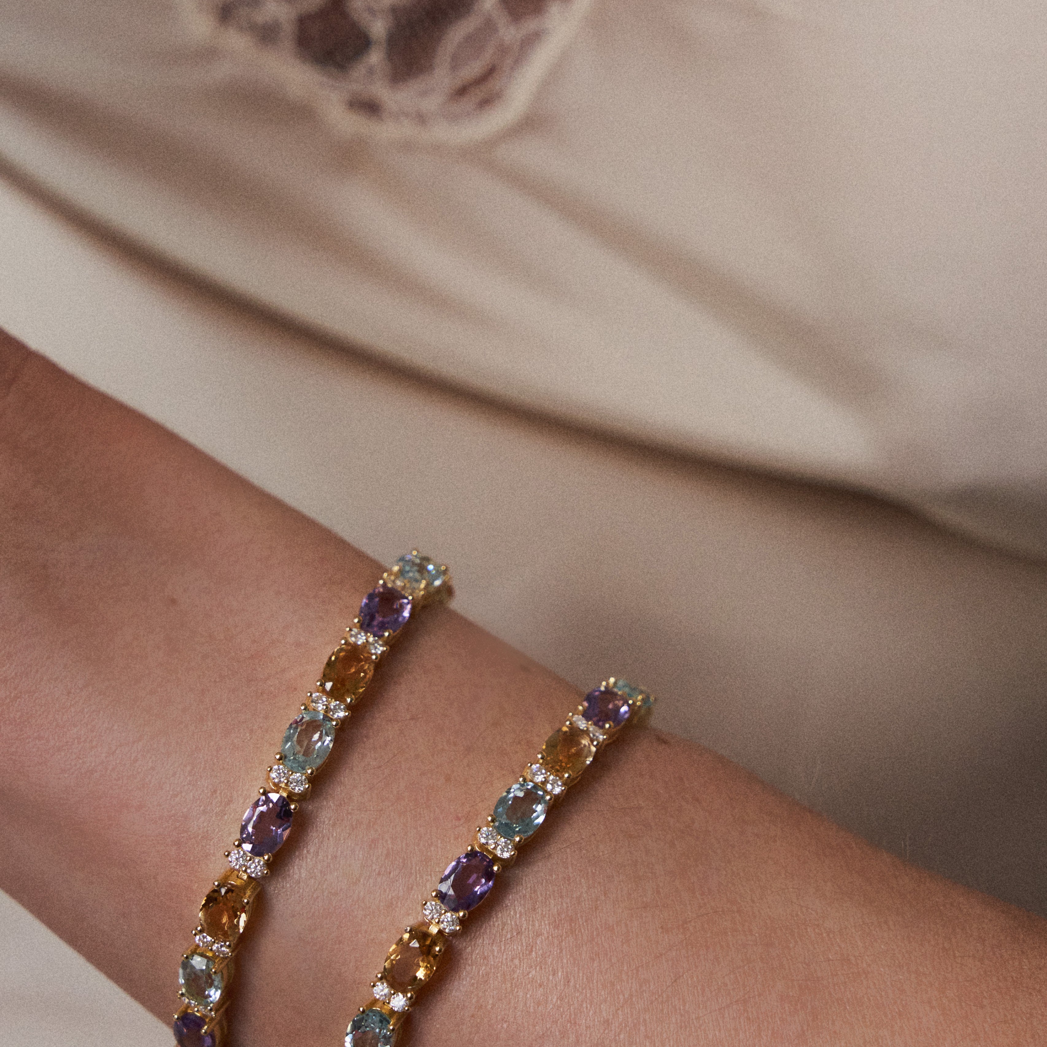 - The Verano Gemstones Bracelet -