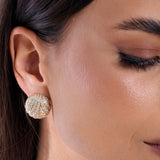 - The Brilliant Moissanite Earrings -