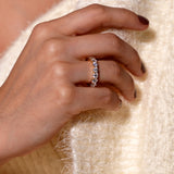 - The Flawless Moissanite Ring -