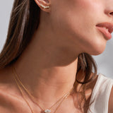 - The Marquise Moissanite Necklace -