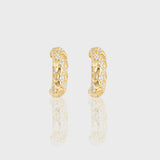 - The Sirena Moissanite Earrings -