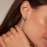 - The Azalea Moissanite Earrings -