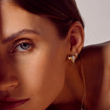 - The Serene Moissanite Earrings -