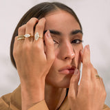 - The Grand Marquise Moissanite Ring -