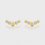 - The Constellation Moissanite Earrings -
