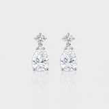 - The Glam Moissanite Earrings -