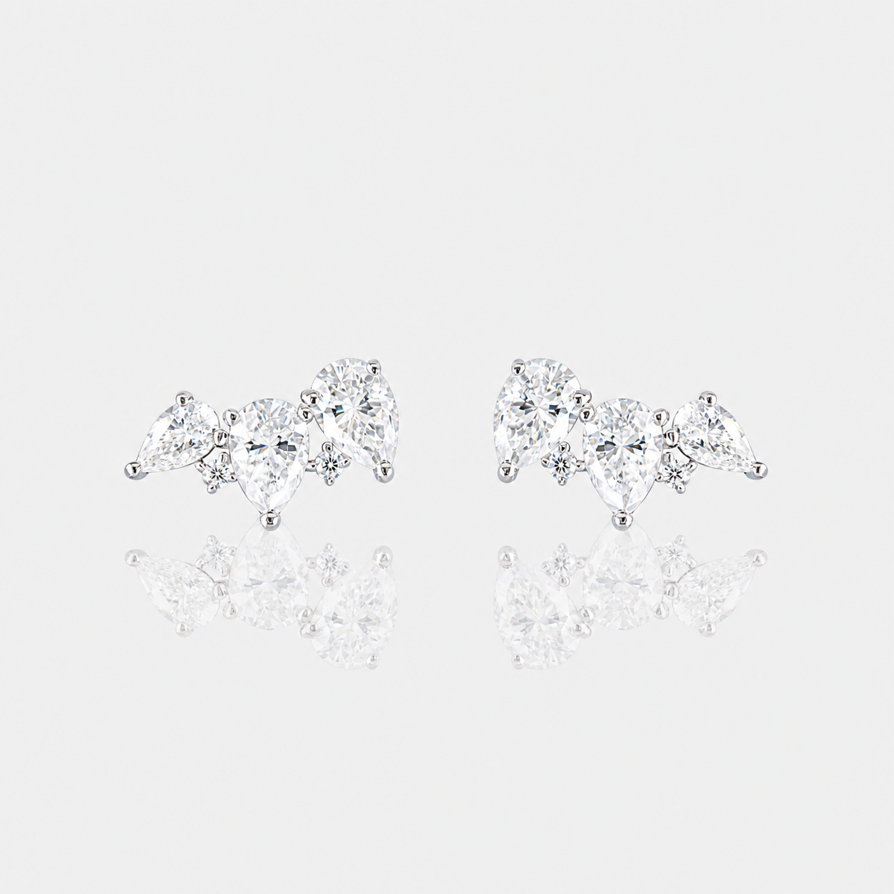 - The Glow-Up Moissanite Earrings -