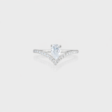 - The Crown Moissanite Ring -