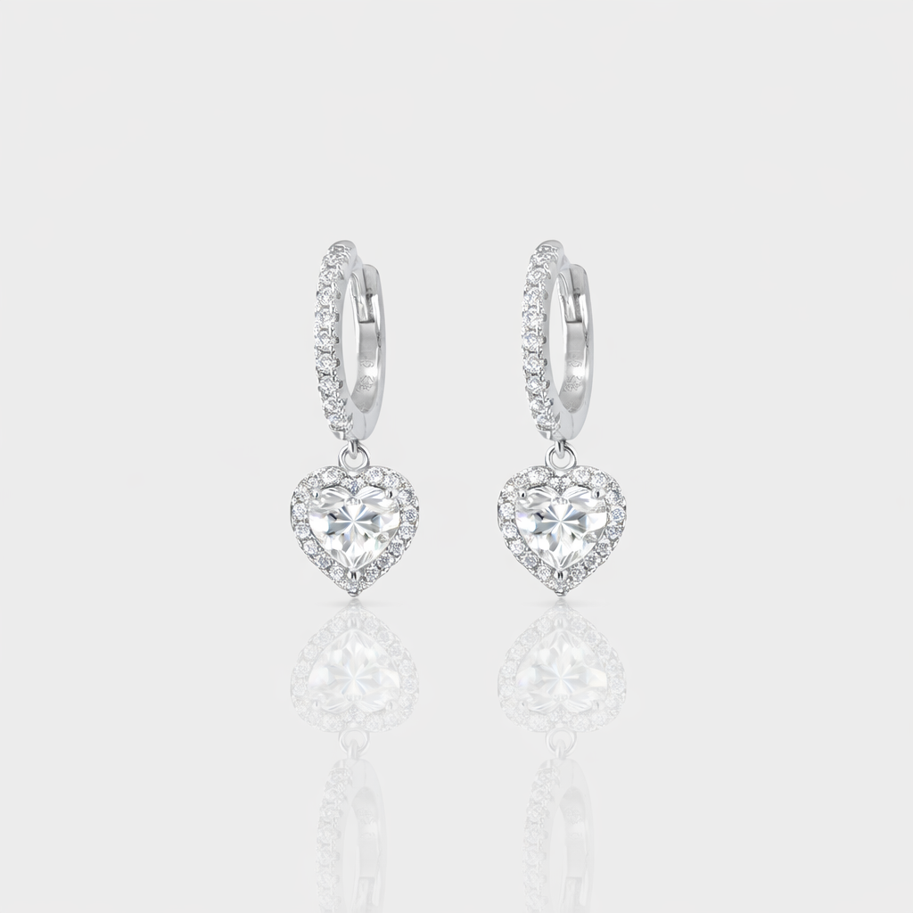 - The Cutest Moissanite Hoops -