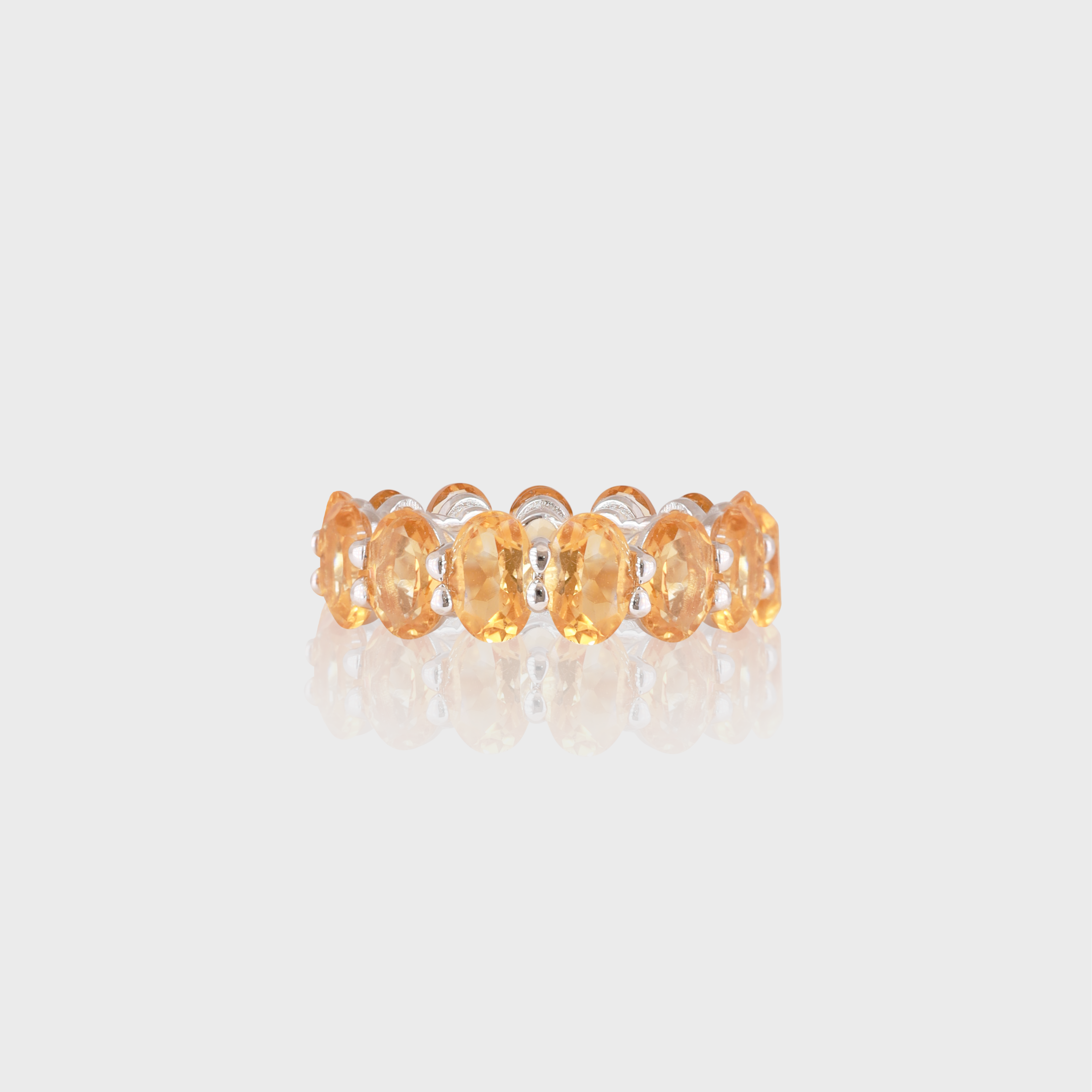 - The Vibrant Citrine Ring -