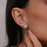 - The Nova Moissanite Earrings -