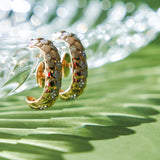 - The Sirena Moissanite Earrings -