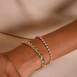 - The Rainfall Moissanite Bracelet -