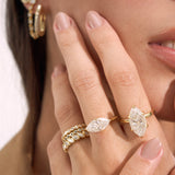 - The Grand Marquise Moissanite Ring -