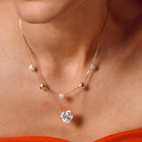 - The Fantasy Moissanite Necklace -