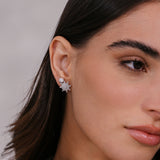 - The Nova Moissanite Earrings -