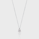 - The Petal 14mm Moissanite Necklace -