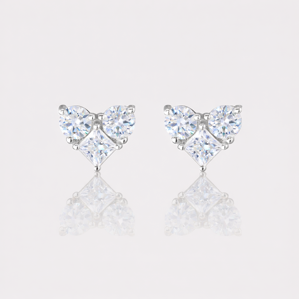- The Essence Moissanite Earrings -