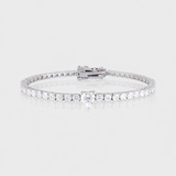 - The Eternity Moissanite Bracelet -